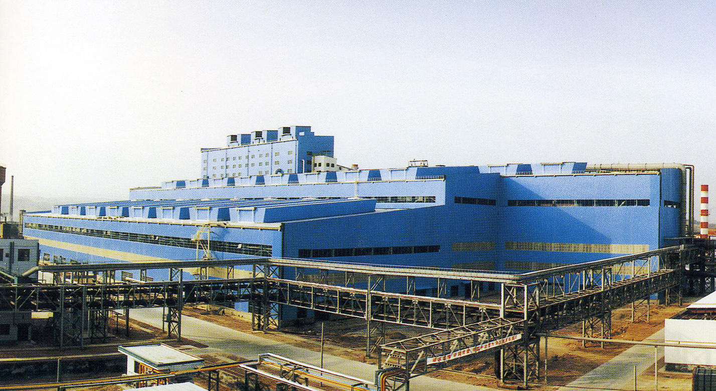 山西海鑫鋼廠80噸轉爐煉鋼工程